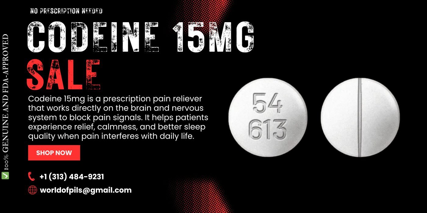Buy Codeine 15mg Online – Fast Pain Relief You Can Trust 6 Codeine 15mg