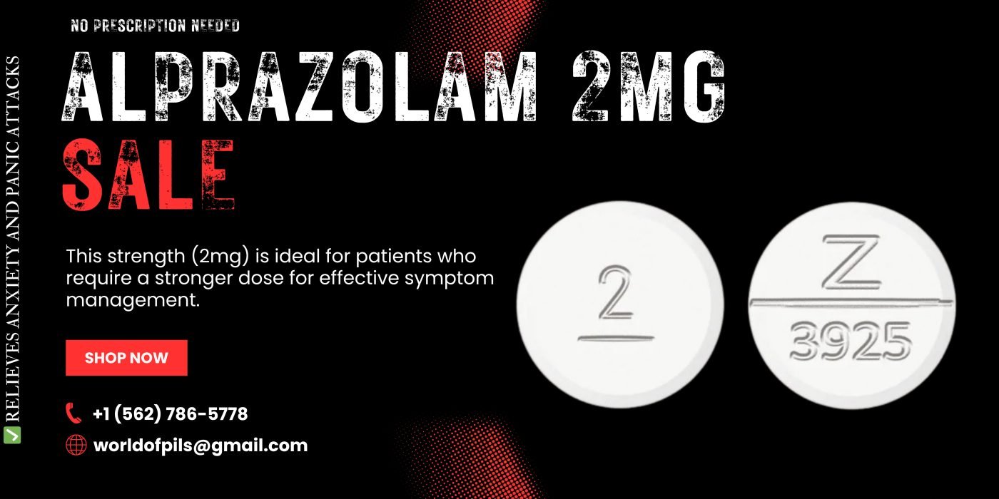 Alprazolam 2mg Online – Strong Relief for Anxiety, Panic & Insomnia 6 Alprazolam 2mg
